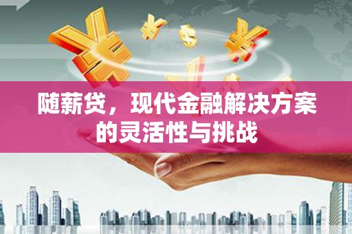 木兰随薪贷，现代金融解决方案的灵活性与挑战