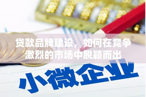 木兰贷款品牌建设，如何在竞争激烈的市场中脱颖而出