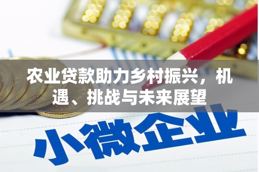 木兰农业贷款助力乡村振兴，机遇、挑战与未来展望