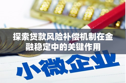 木兰探索贷款风险补偿机制在金融稳定中的关键作用