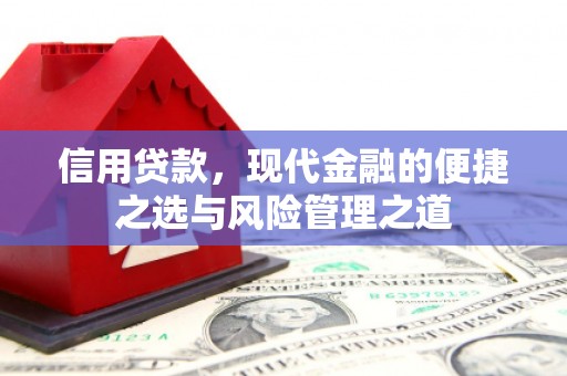 木兰信用贷款，现代金融的便捷之选与风险管理之道