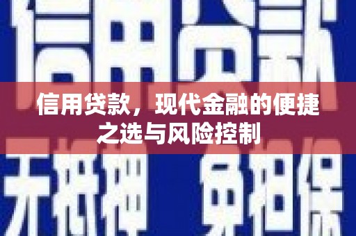 木兰信用贷款，现代金融的便捷之选与风险控制