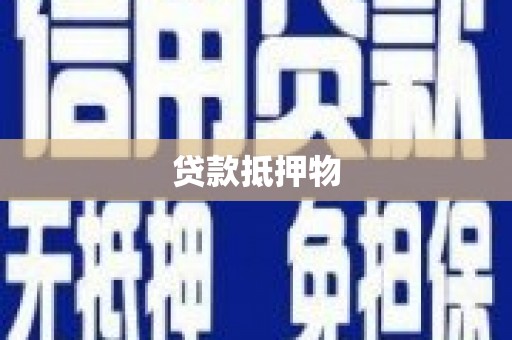 木兰贷款抵押物