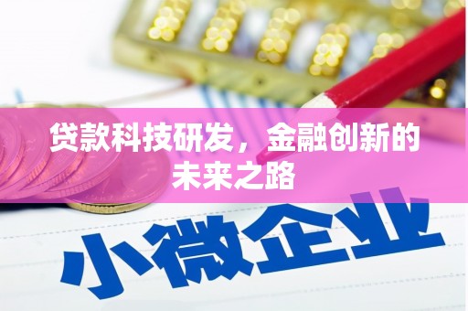 木兰贷款科技研发，金融创新的未来之路