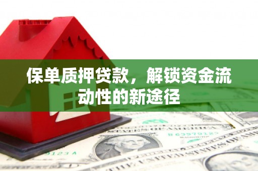 木兰保单质押贷款，解锁资金流动性的新途径