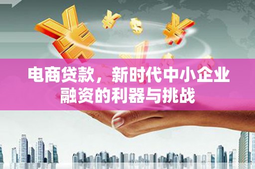 木兰电商贷款，新时代中小企业融资的利器与挑战