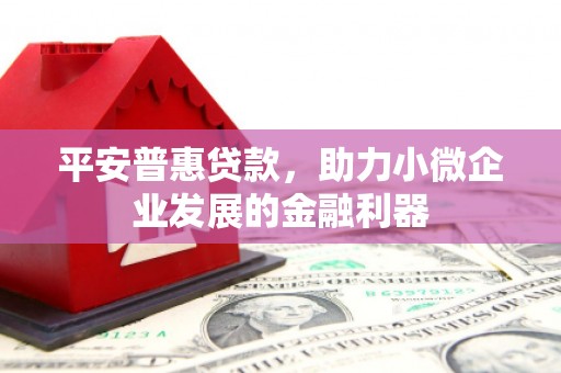 木兰平安普惠贷款，助力小微企业发展的金融利器