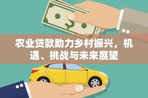 木兰农业贷款助力乡村振兴，机遇、挑战与未来展望