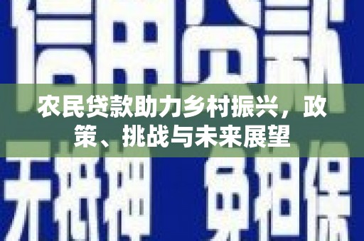 木兰农民贷款助力乡村振兴，政策、挑战与未来展望