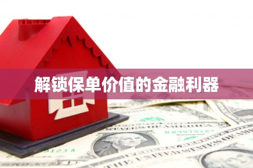 木兰解锁保单价值的金融利器