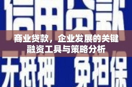 木兰商业贷款，企业发展的关键融资工具与策略分析