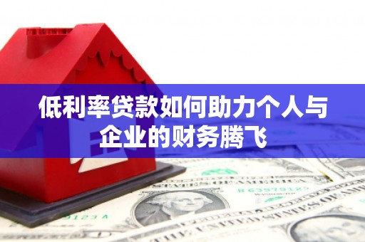 木兰低利率贷款如何助力个人与企业的财务腾飞